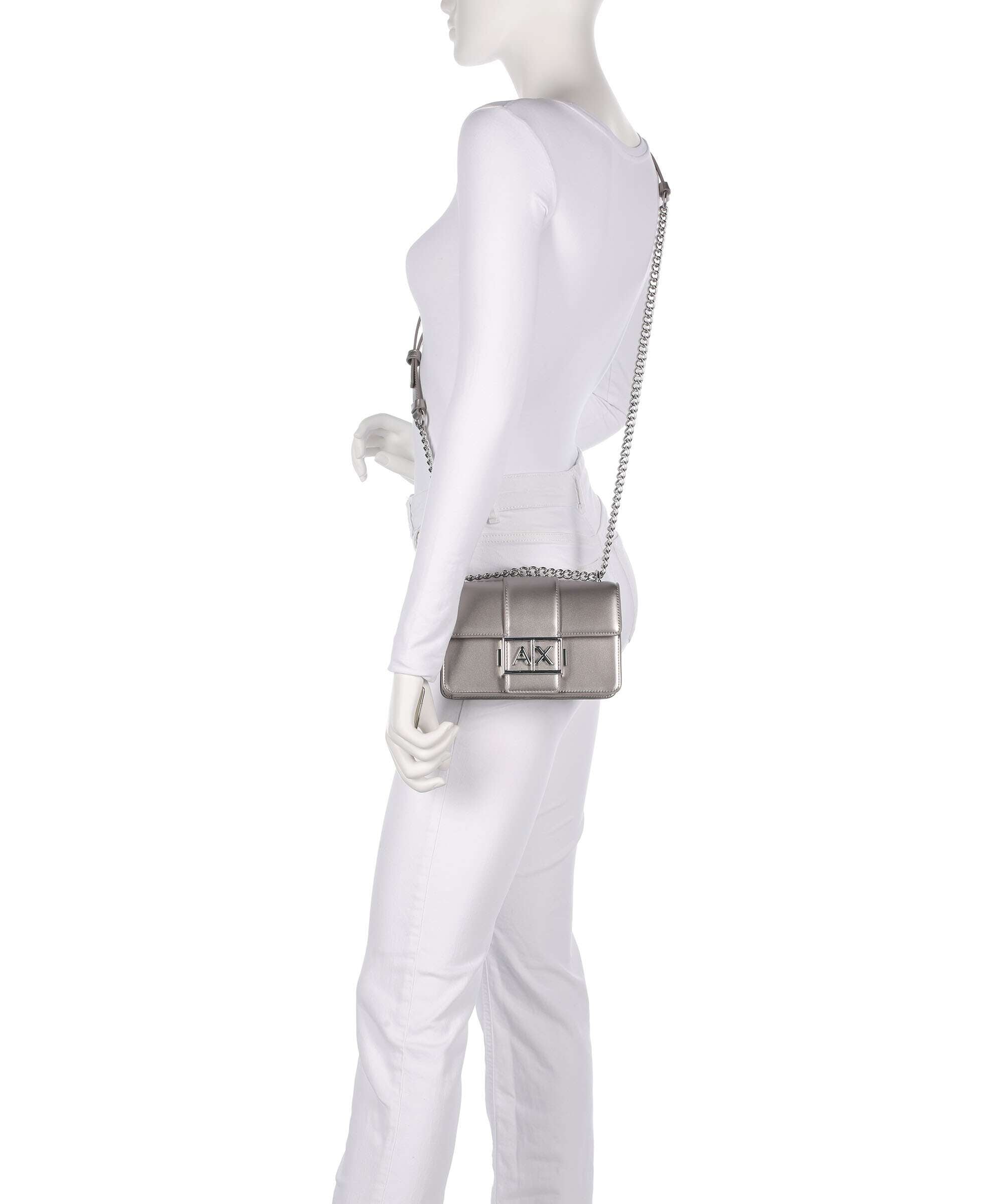 Armani Exchange Wonder S Shoulder bag gunmetal