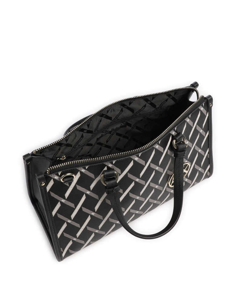 Armani Exchange Gynger Logo M Handbag black