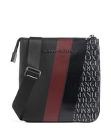 Armani Exchange Dylan Bandolera black/pomegranate/black shiny