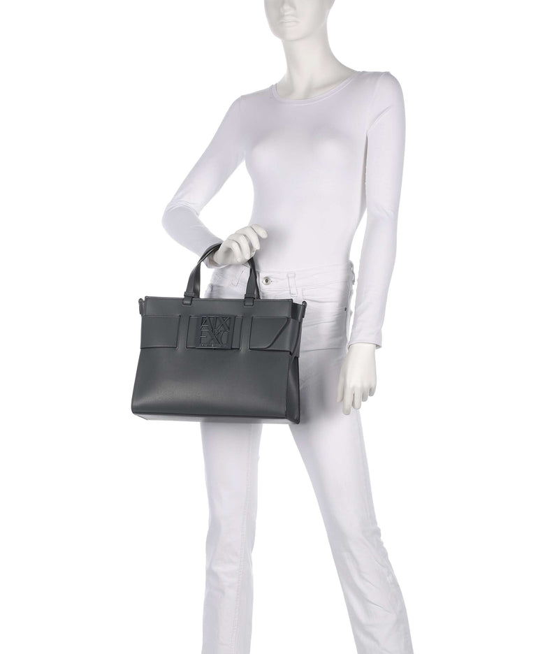 Armani Exchange Susie Handbag chill steel