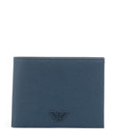 Emporio Armani Saffiano Animation Monedero legion blue