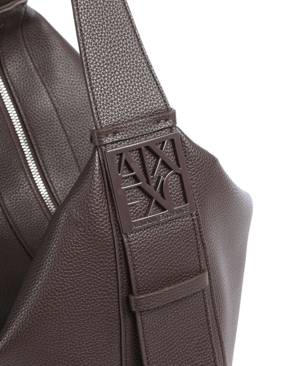 Armani Exchange Susie L Hobo bag hot fudge