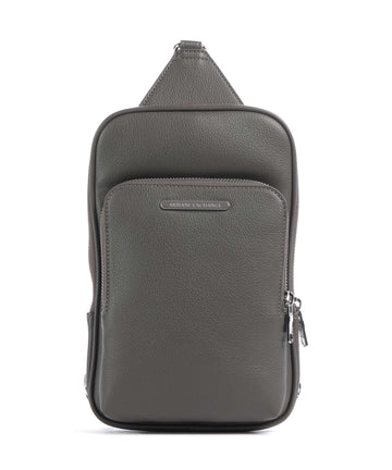 Armani Exchange Okinawa Mochila sling dark gull gray