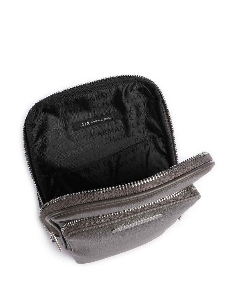 Armani Exchange Okinawa Sling bag dark gull gray