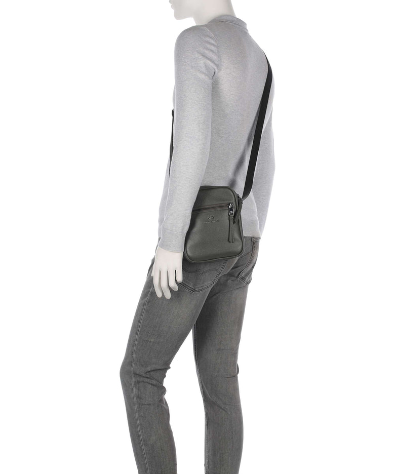Armani Exchange Dino Crossbody bag sage