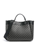 Armani Exchange Wave Monogram L Bolso de mano black