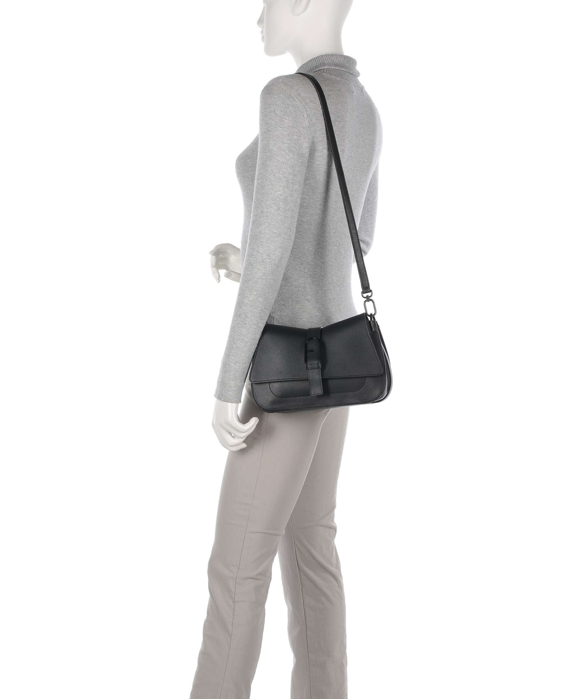 Furla Flow M Handbag nero
