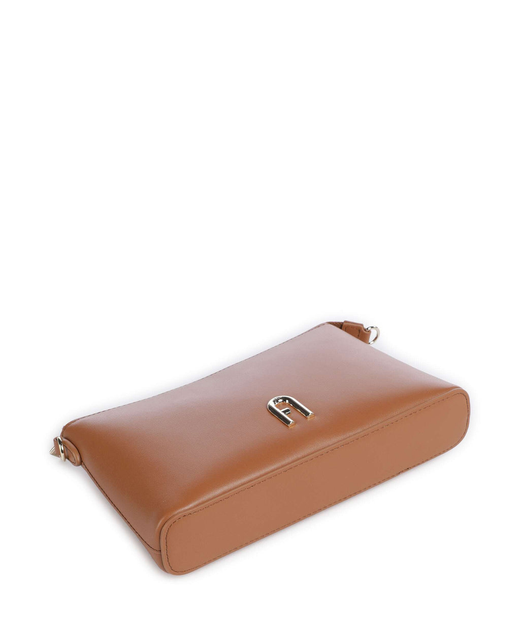 Furla Diamante Mini Crossbody bag brandy