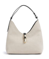 Furla Goccia M Hobo bag naturale/nero