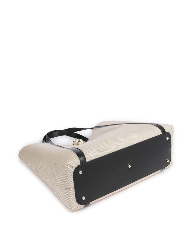 Furla Goccia XL Tote bag naturale/nero