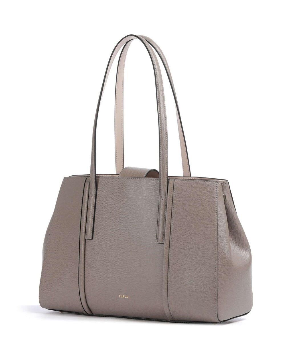 Furla Riva L Tote bag stucco gray