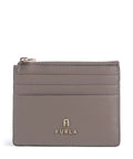 Furla Camelia S Credit card holder stucco gray