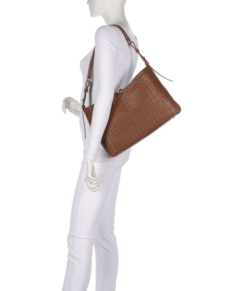 Furla Sfera Soft L Hobo bag cognac