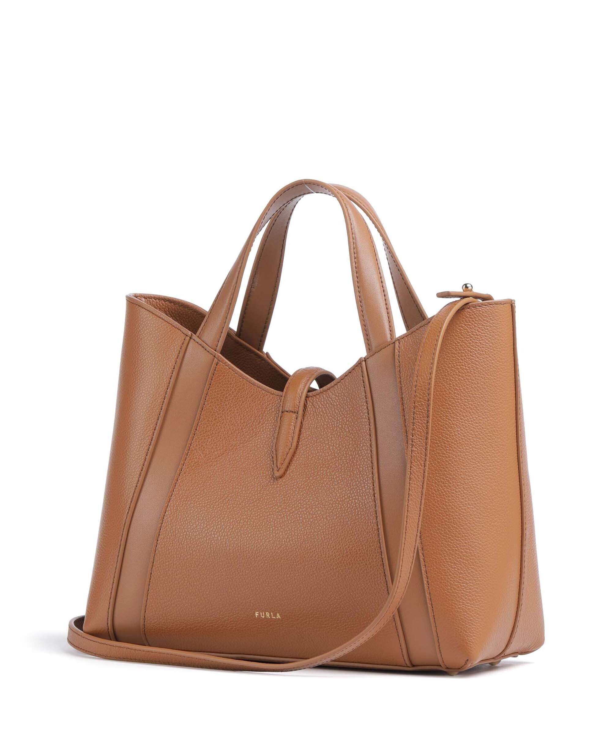 Furla Goccia S Handbag brandy