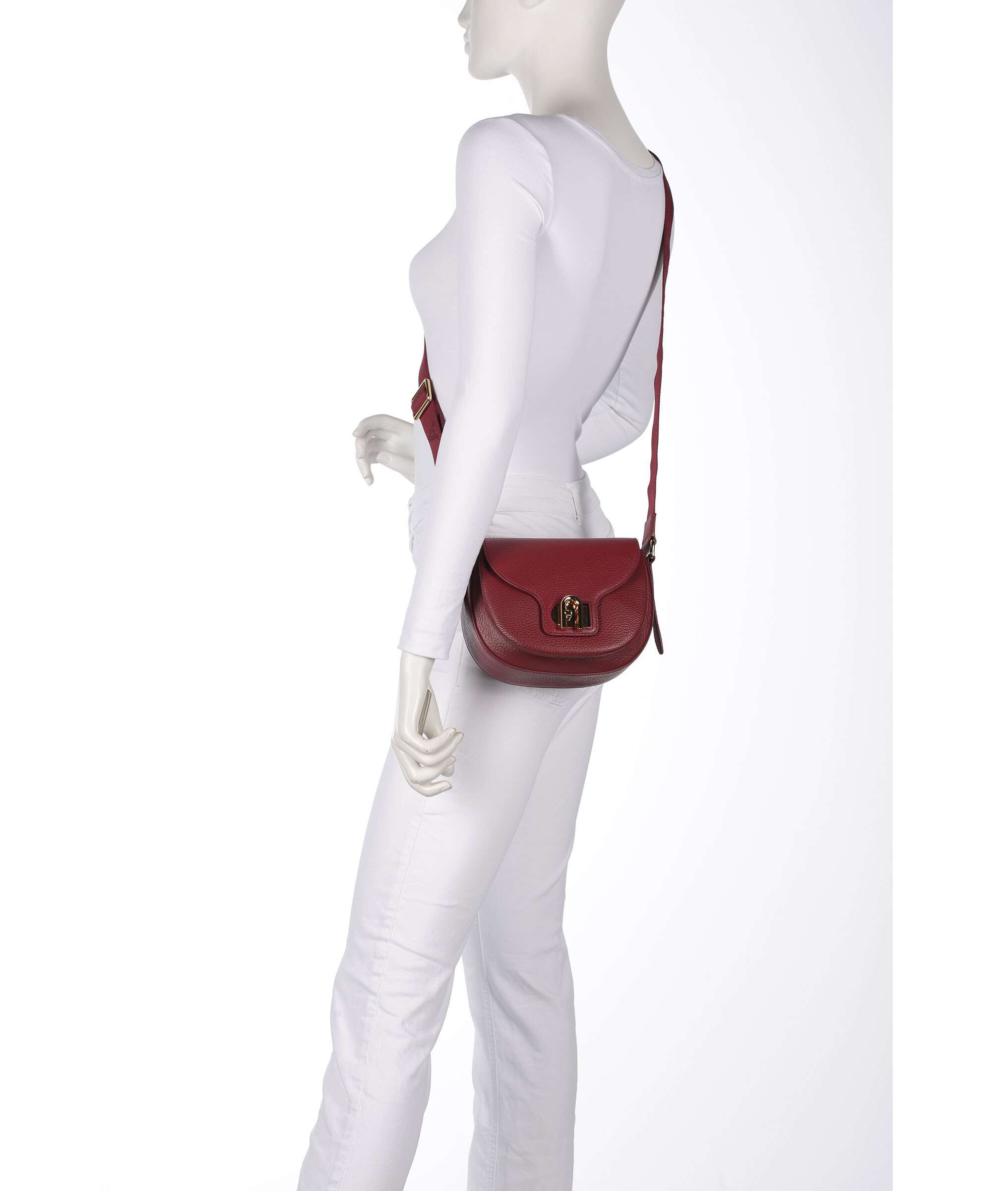 Furla Lotus Mini Crossbody bag toni rubino