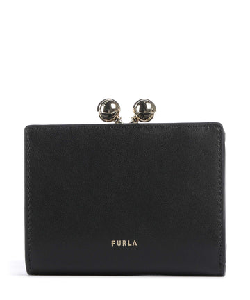 Furla Dots S Compact Wallet Monedero nero