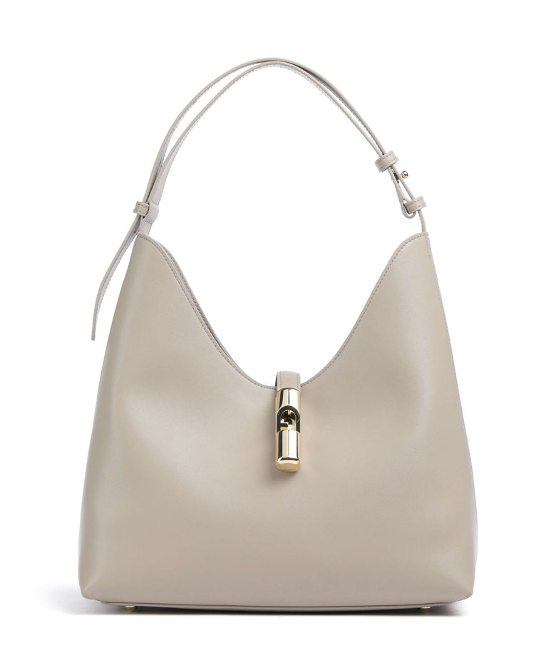 Furla Goccia M Hobo bag linen