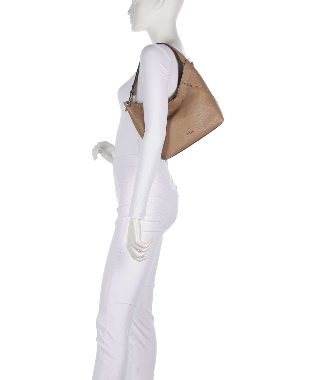 Furla Lara S Hobo bag deserto