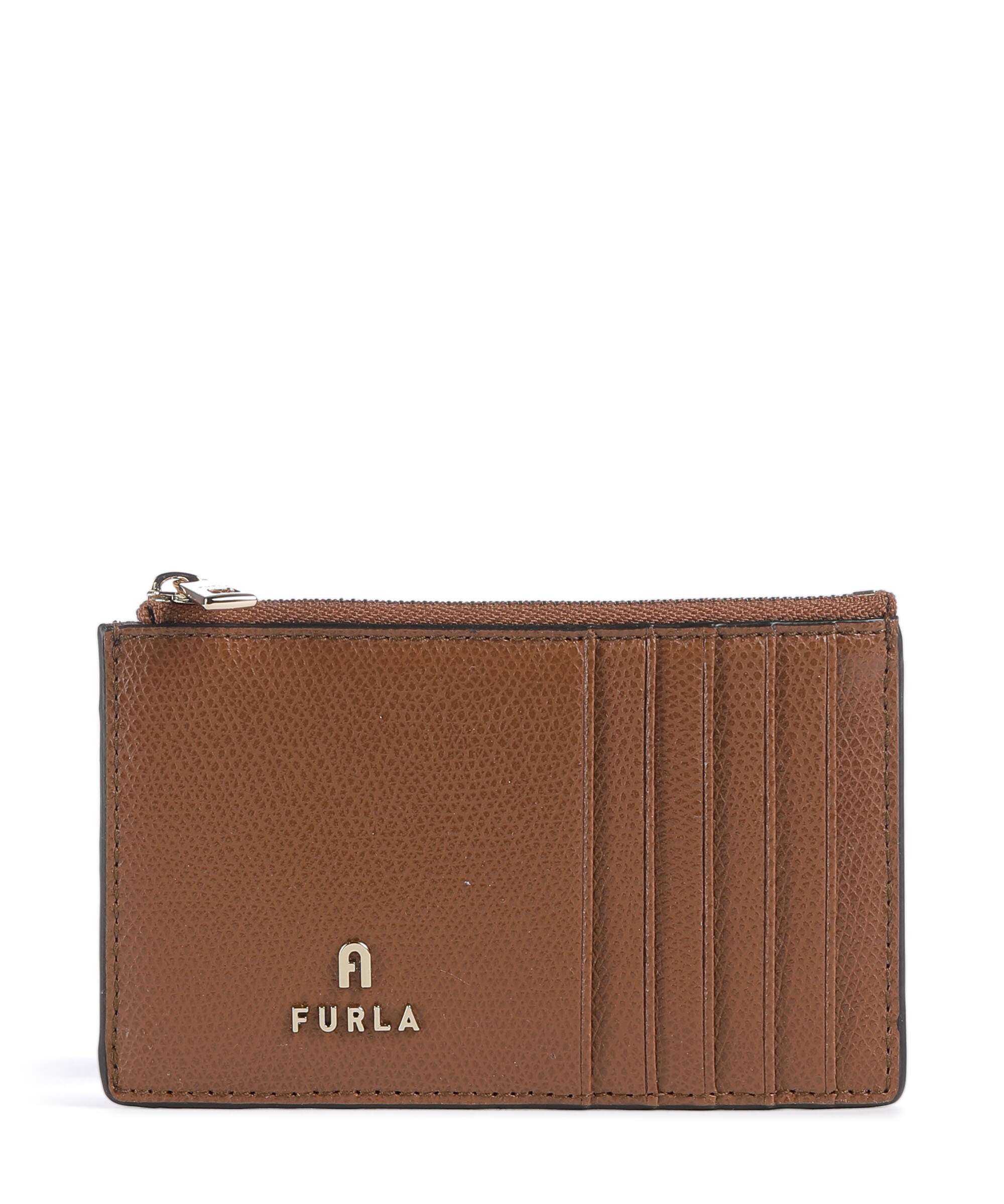 Furla Camelia M Credit card holder cognac