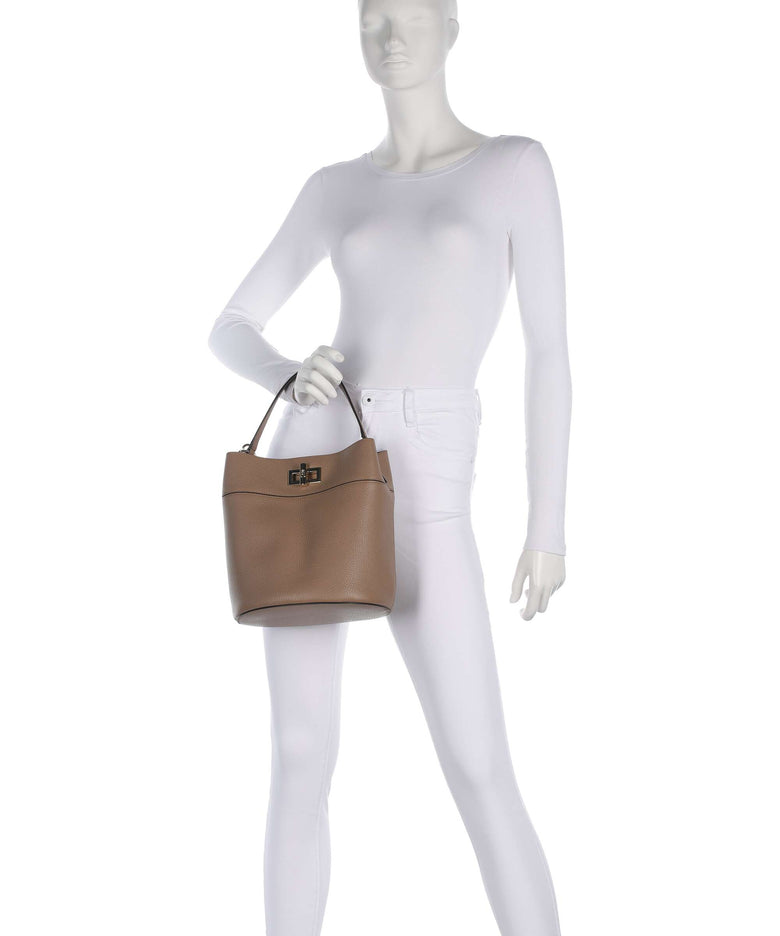 Furla Amelia M Bucket bag toffee
