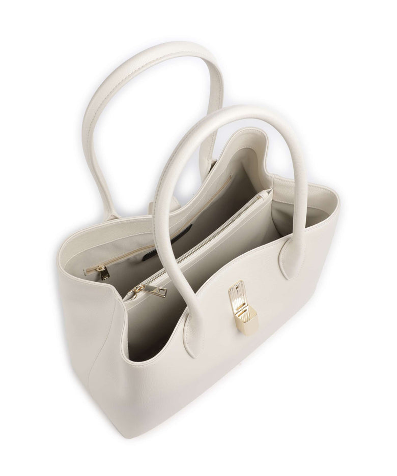 Furla Goccia M Tote bag panna