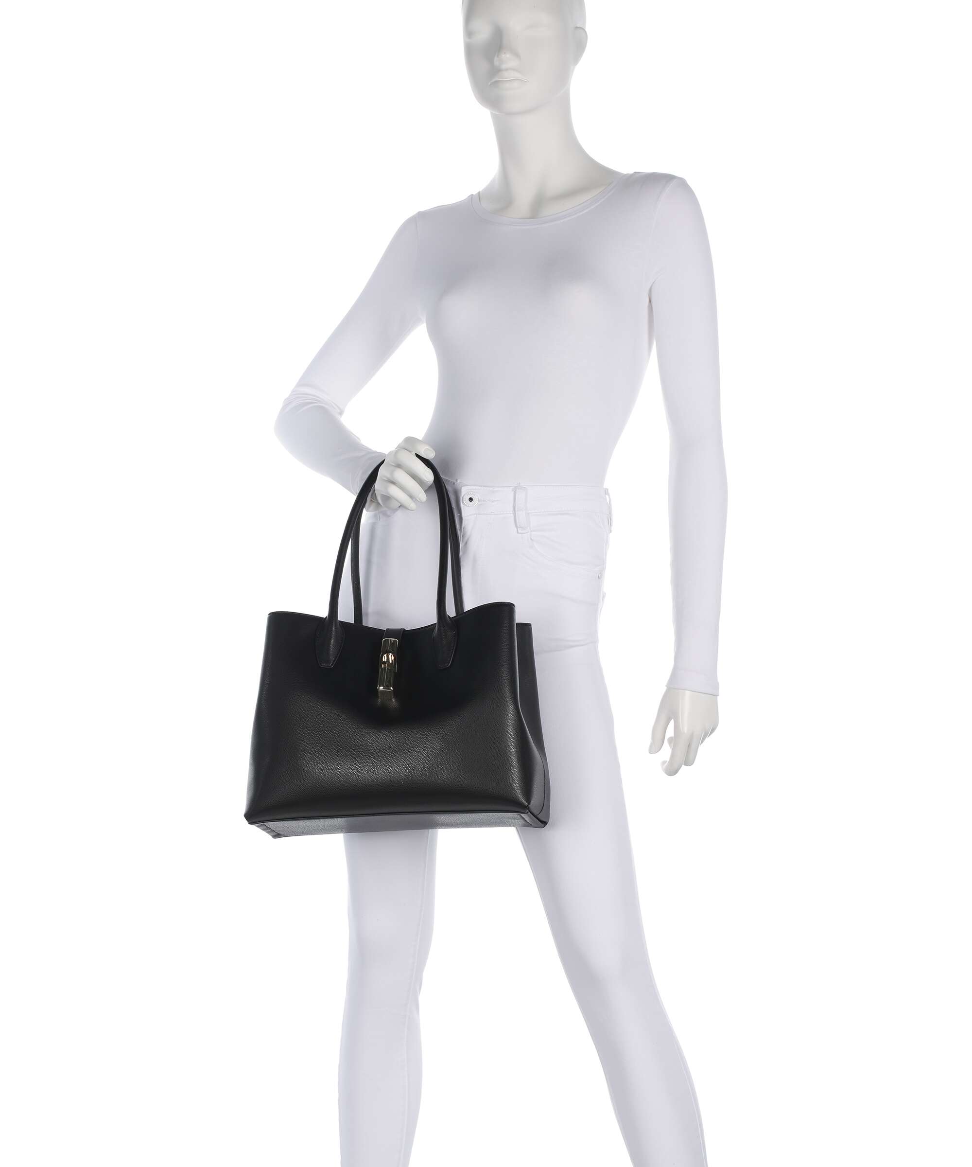 Furla Goccia M Tote bag nero