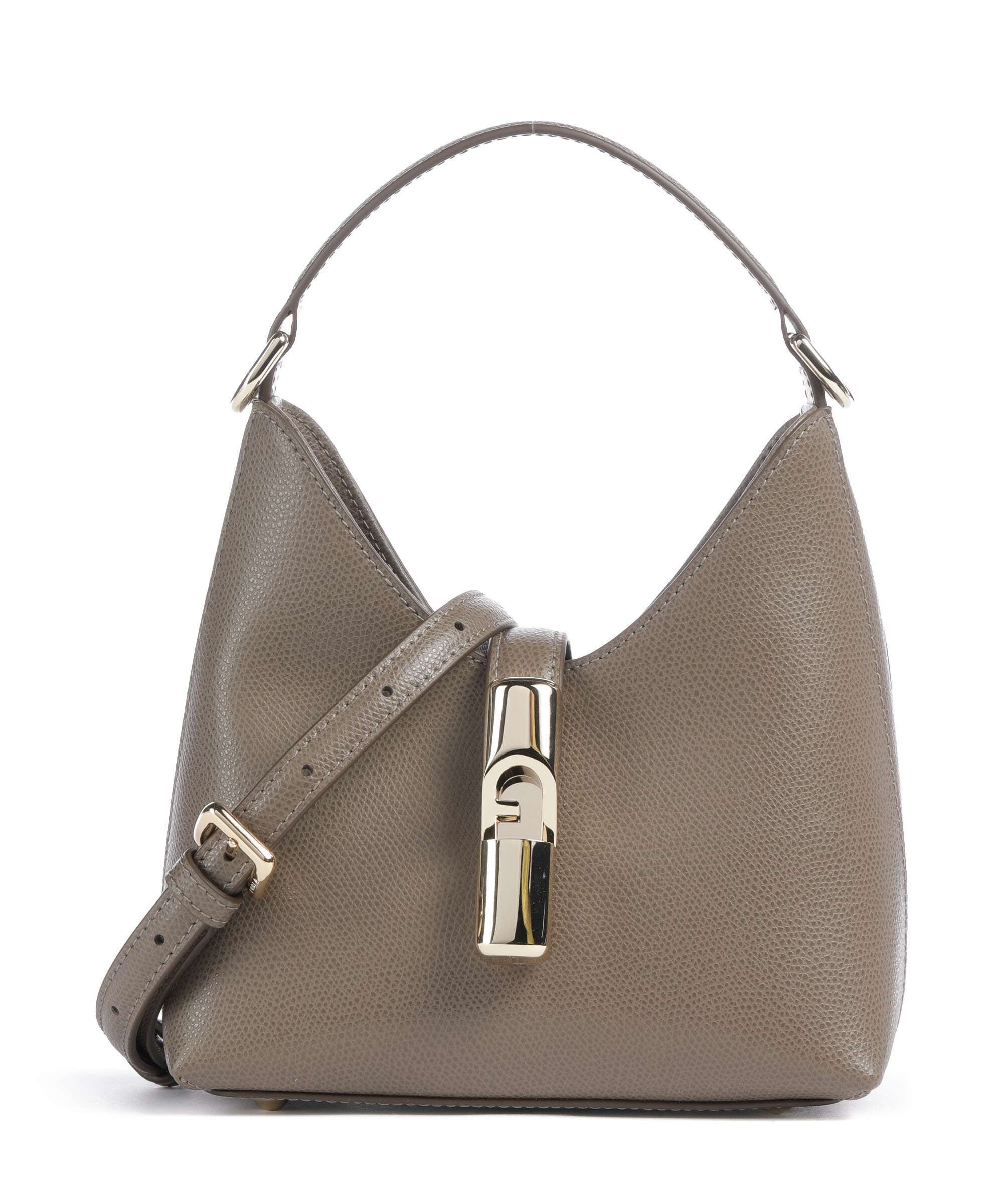 Furla Iride Mini Crossbody bag muddy gray