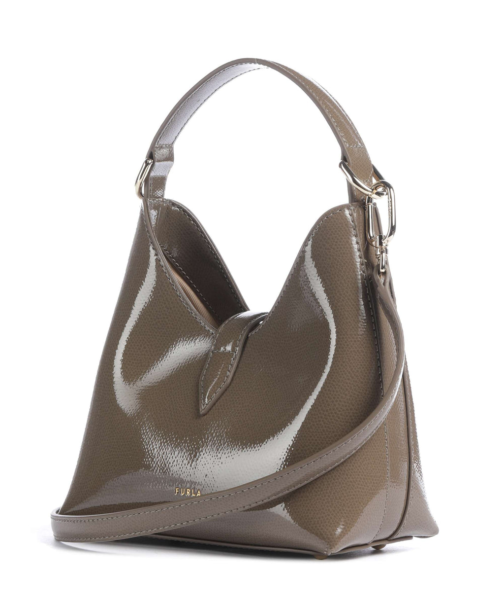 Furla Iride Mini Handbag muddy gray