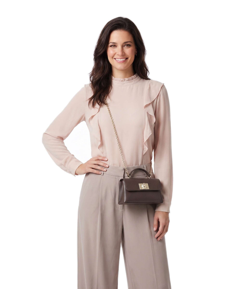 Furla 1927 Mini Crossbody bag espresso