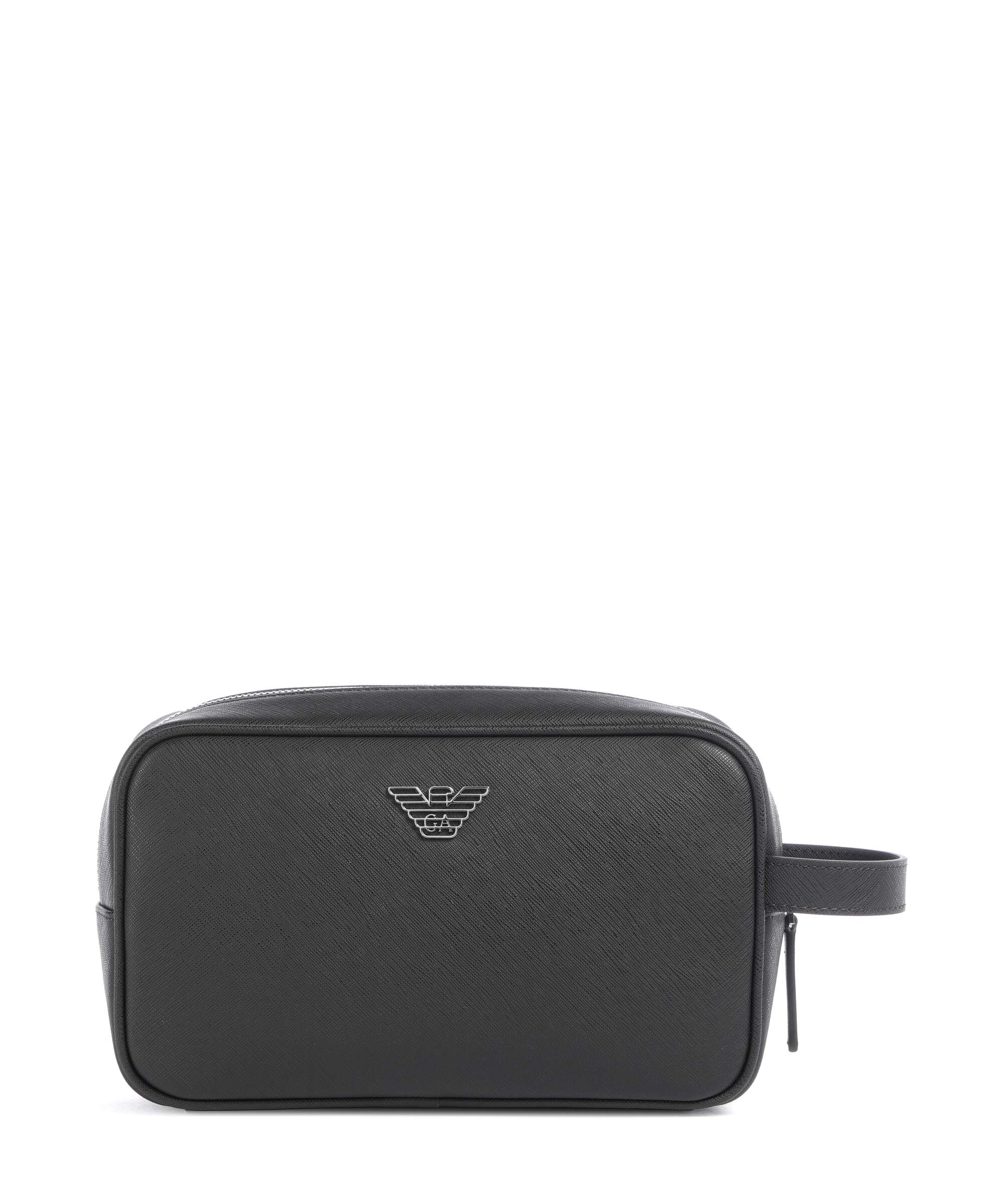 Emporio Armani Business Regenerated Toiletry bag black beauty