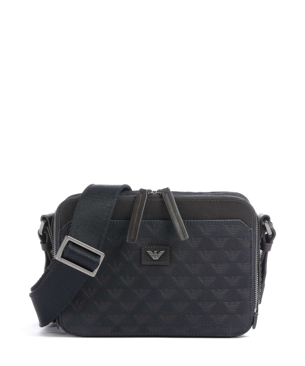 Emporio Armani Special Minorca Crossbody bag dark navy