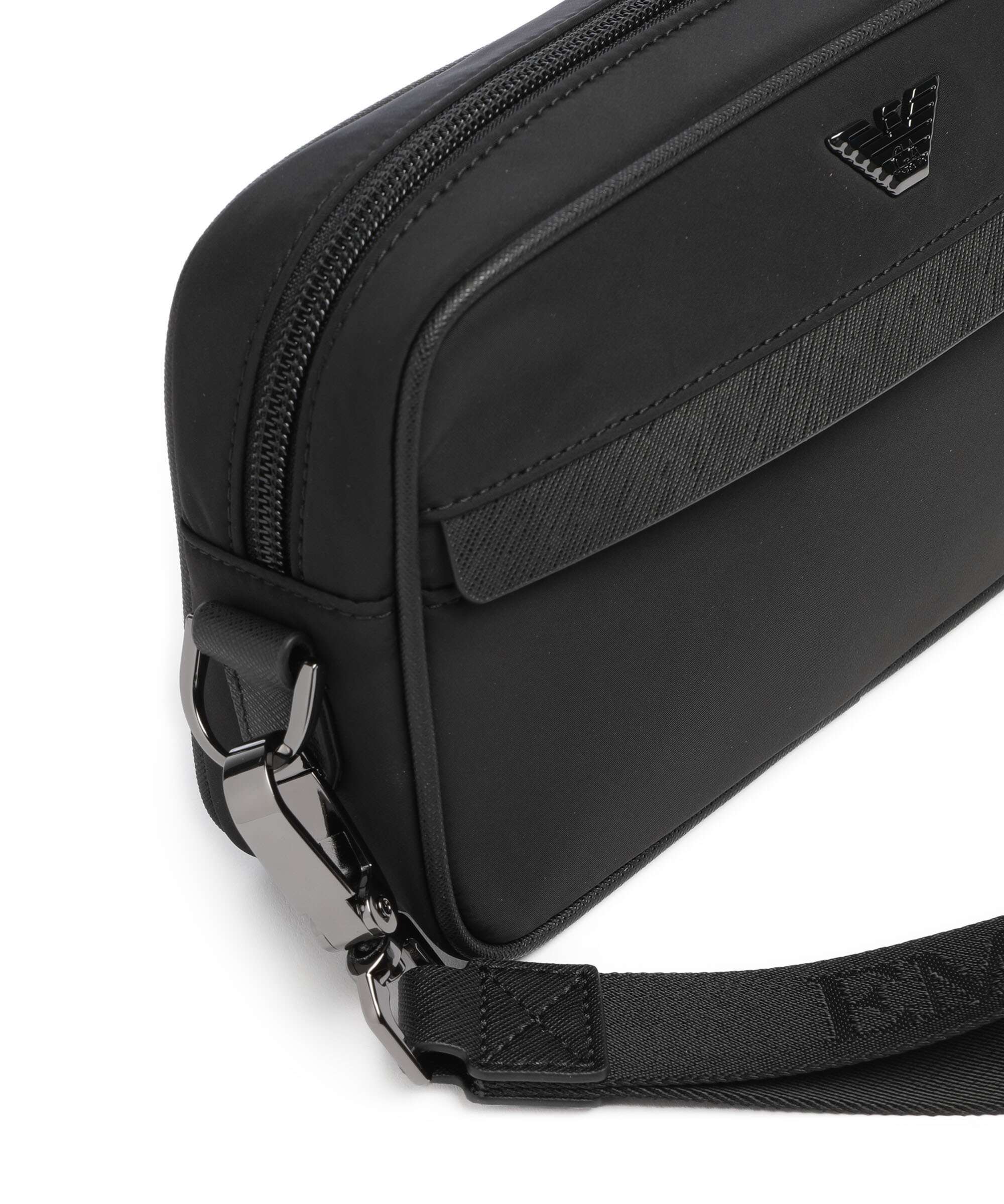 Emporio Armani Nylon Recycled Toiletry bag black beauty
