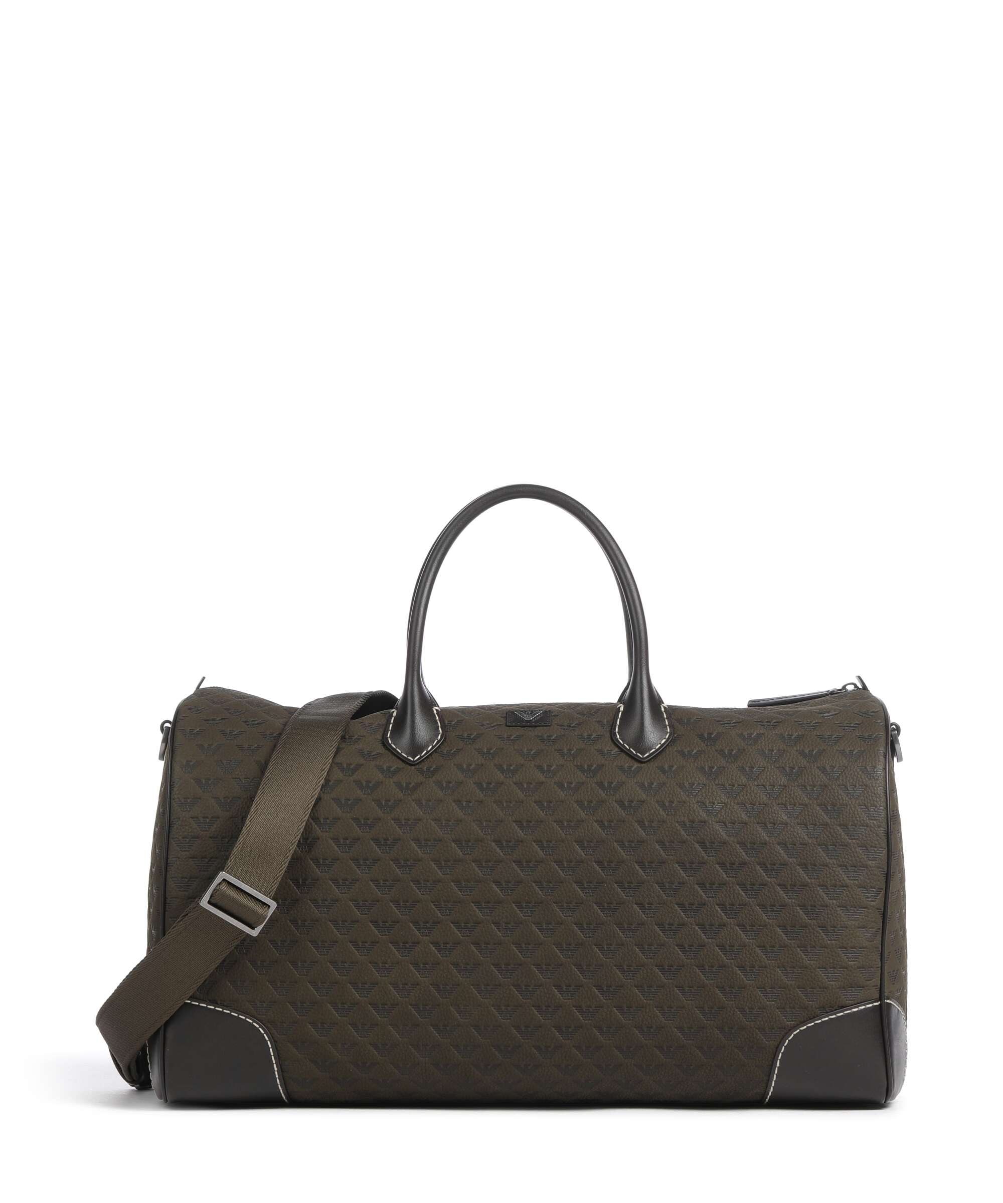 Emporio Armani Special Minorca Weekend bag dark olive