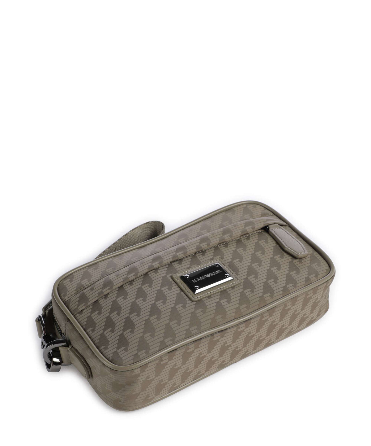 Emporio Armani Eagle All Over Toiletry bag stone gray