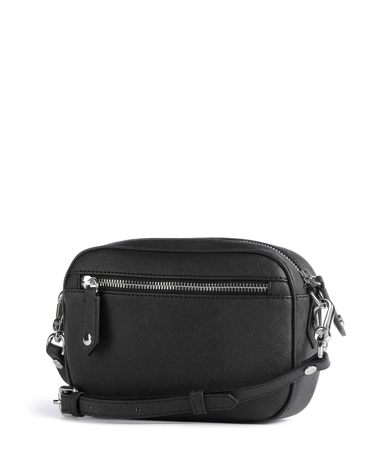 Vivienne Westwood Anna Saffiano Biogreen Crossbody bag black