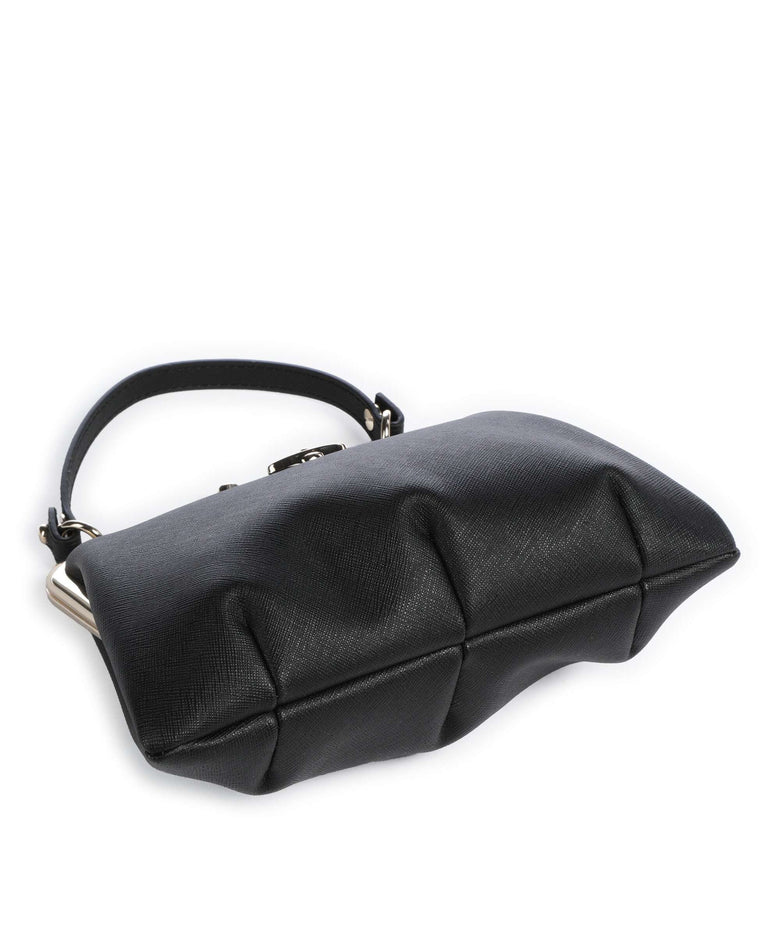 Vivienne Westwood Granny Frame Saffiano Biogreen Handbag black