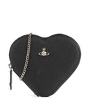 Vivienne Westwood Heart Saffiano Biogreen Bandolera black