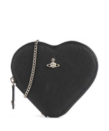Vivienne Westwood Heart Saffiano Biogreen Bandolera black