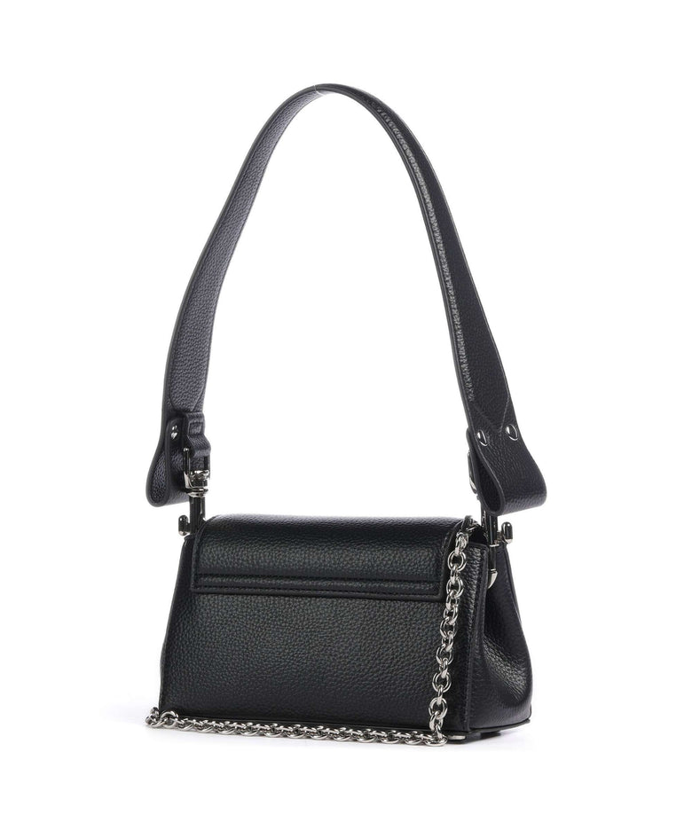 Vivienne Westwood Hazel Re-Vegan Grain Small Shoulder bag black