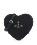 Vivienne Westwood Louise Heart Grain Bandolera black