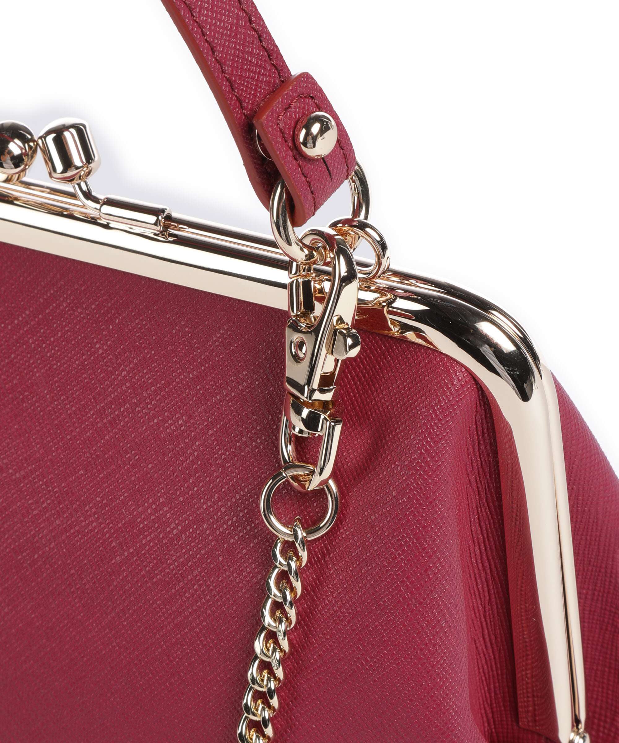 Vivienne Westwood Granny Frame Saffiano Crossbody bag red