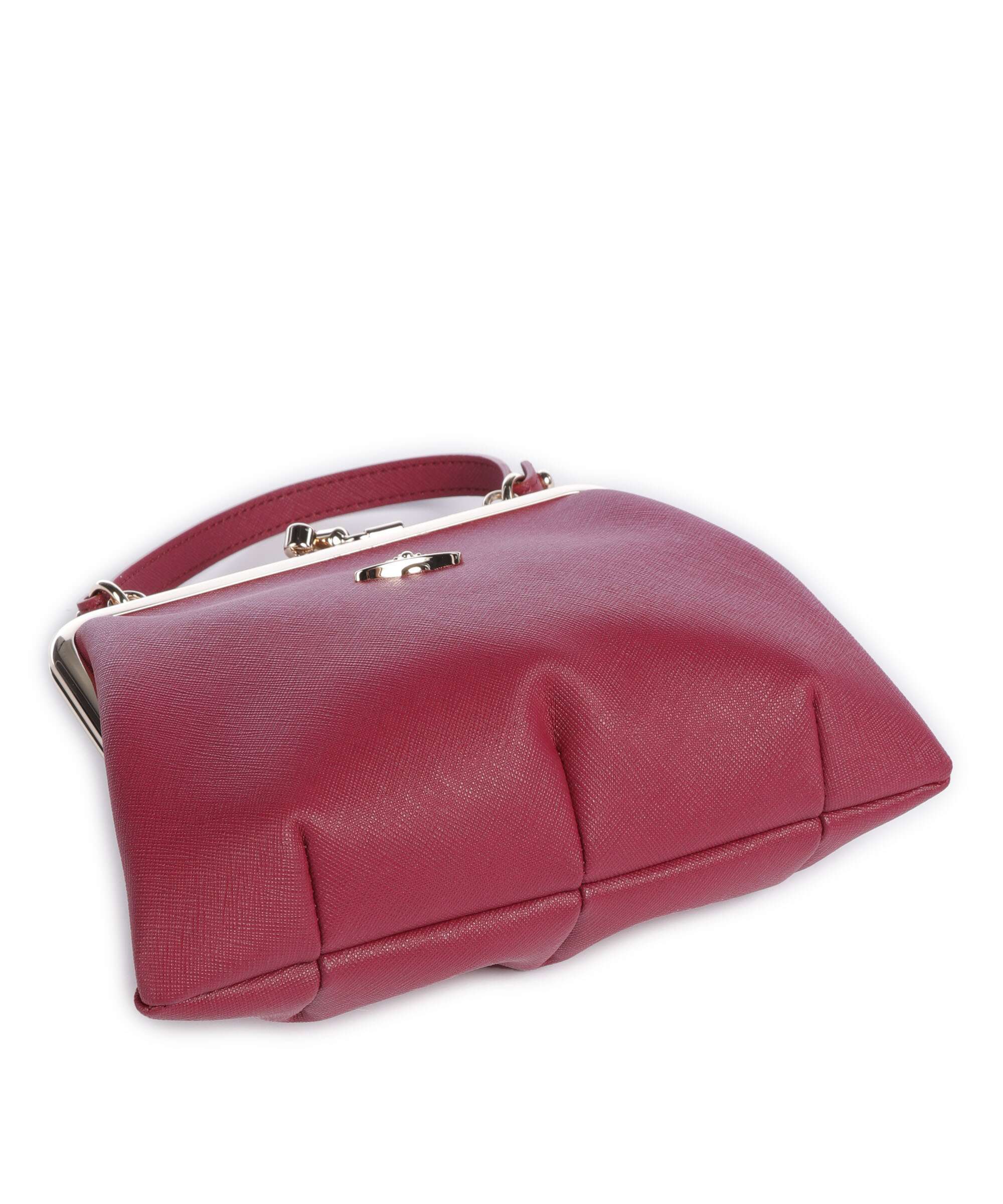 Vivienne Westwood Granny Frame Saffiano Crossbody bag red