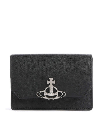 Vivienne Westwood Saffiano Tarjetero black