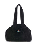 Vivienne Westwood Archive Velvet Medium Bolso de mano black