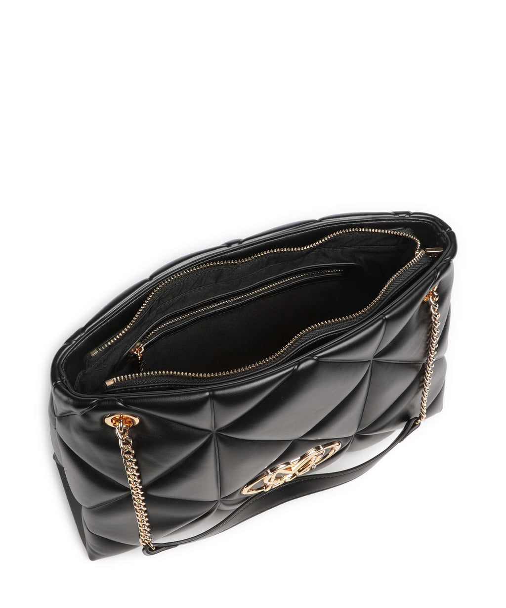 Love Moschino Embossed Q Tote bag nero