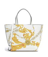 Versace Jeans Couture Reversible Shopper Bolso de mano white/gold