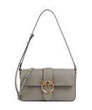 Pinko Love One Classic Slouchy Bolso de hombro noce/antique gold