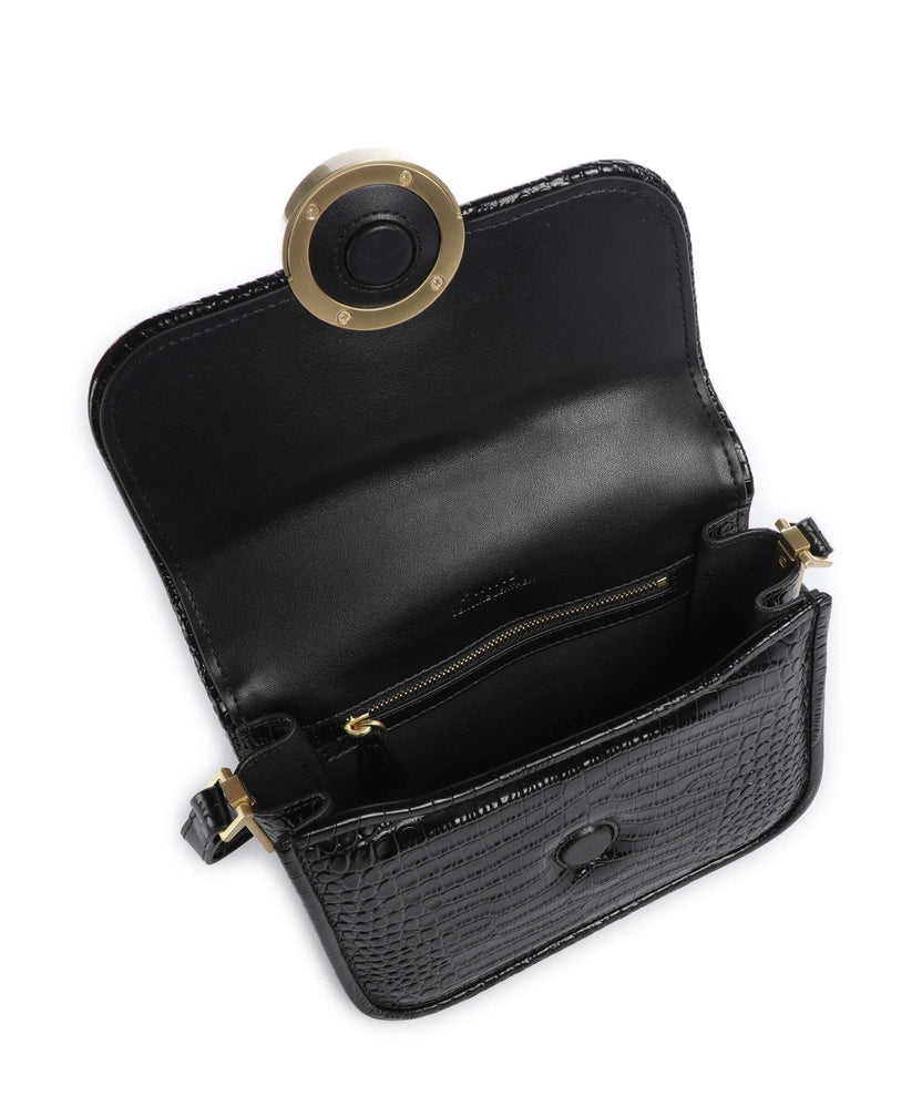 Pinko Love Box Mini Crossbody bag nero limousine/matt gold