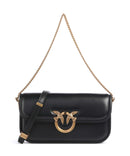 Pinko Love Box Baguette Bolso de hombro nero/antique gold