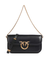 Pinko Love Box Horizontal Bolso de hombro nero/antique gold